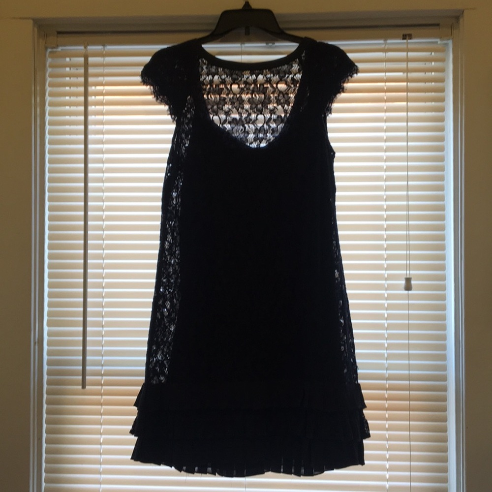 Jessica Simpson Navy Lace Cocktail Dress
